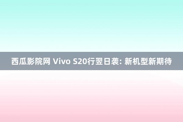 西瓜影院网 Vivo S20行翌日袭: 新机型新期待