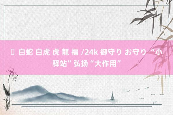 ✨白蛇 白虎 虎 龍 福 /24k 御守り お守り “小驿站”弘扬“大作用”